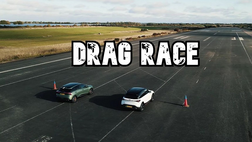 smart #1 Brabus Drag Races MG4 XPOWER