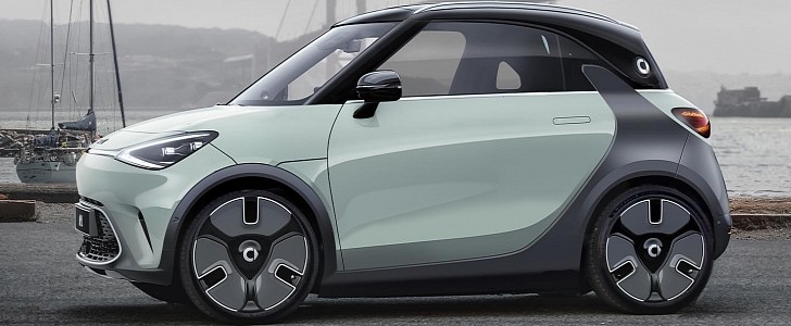 smart #1 Digitally Turns Into a Cute fortwo Successor, or Do We