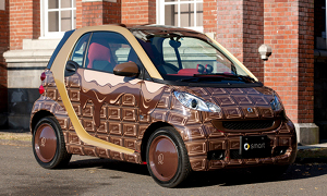 smart fortwo becomes smart forValentine's Day [Chocolate]