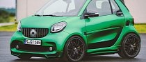 smart fortwo Brabus Gets The Virtual OEM Tuning Treatment