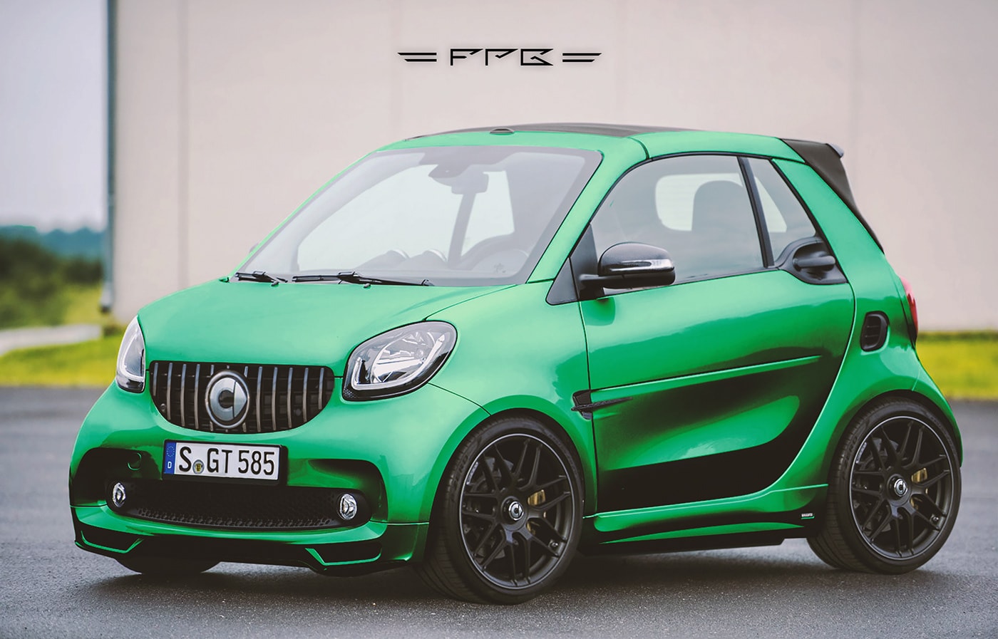 Smart Fortwo Tuning Green Thing 