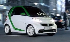 smart fortwo electric drive Commercial: The Future Has Arrived