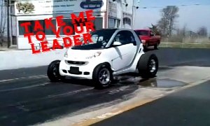 smart fortwo From Hell Has a Big Block V8