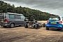 smart fortwo Humiliated by VW California Camper Van and Atom 3.5R in Drag Race