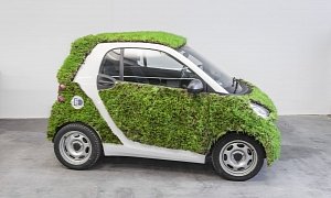 smart fortwo Takes the Green Car Thing a Bit Too Literally