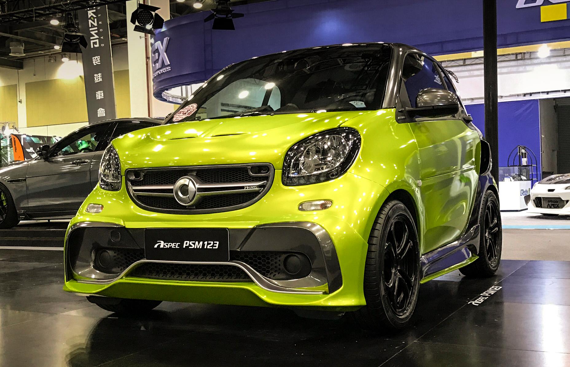 smart fortwo Tuned by Aspec Has AMG-Like Grille and Active Exhaust -  autoevolution