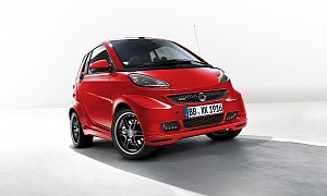 smart Launches Brabus Xclusive red edition at Geneva