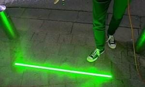 Smartphone Zombies Get LED Sidewalk Lights in Tel Aviv