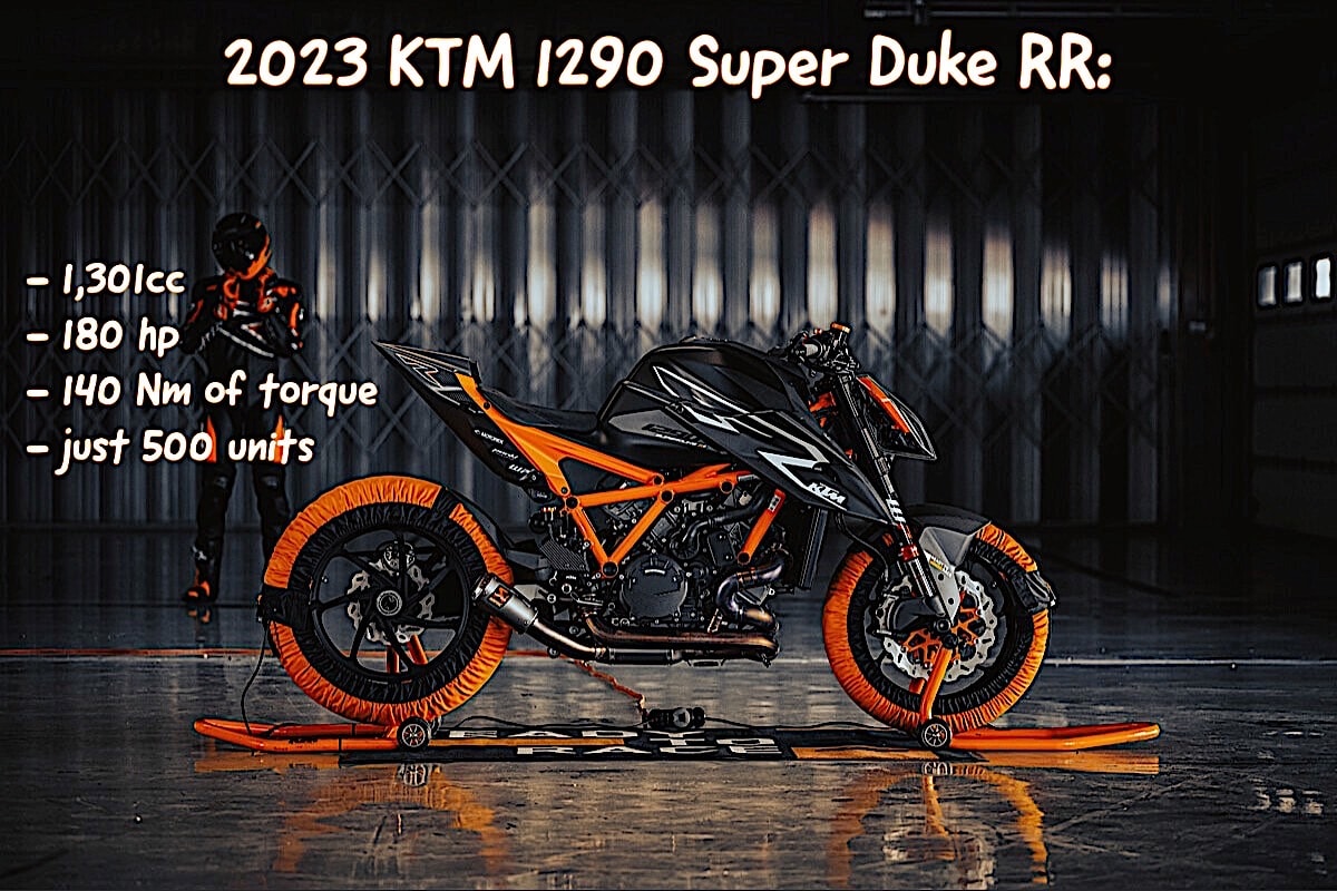 Smash Hit KTM 1290 Super Duke RR Returns for 2023 as a Darker Hyper Naked  Beast - autoevolution