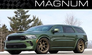 Smashed Dodge Durango SRT Hellcat Would Make a Pretty Great CGI Magnum Wagon