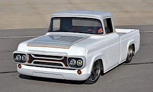 Smooth 1958 Ford F-100 Frigid Is Actually Quite Hot, Ready for SEMA 2022