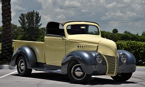 Snoopy Approves of This 1938 Pickup, Some Call It a Suicide-Door Fordbomination