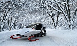 Snow Crawler Concept Will Make You Wish for an Ice Age