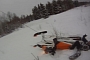 Snowmobile Rider Almost Beheaded by Wire