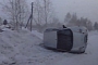 Snowy Russian Road Proves Daewoo Matiz Is Not a Stable Car