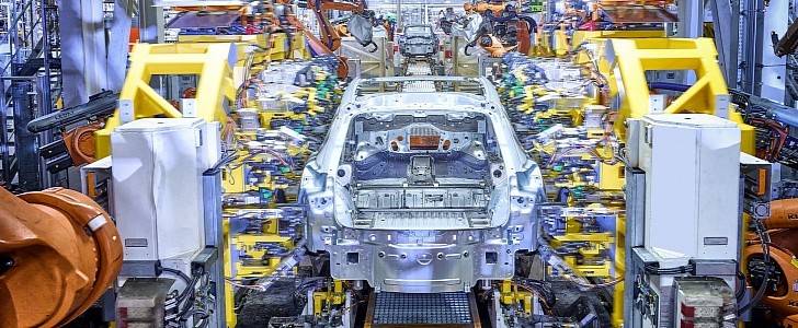 Audi EV Production at the Zwickau Plant