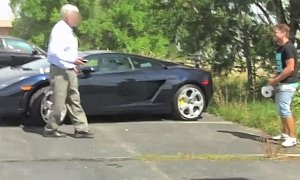 Soiling on a Lamborghini Prank Is as Stupid as It Sounds