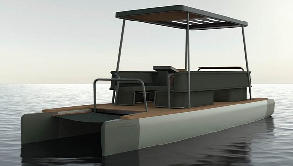 Solar Electric Boat POL Lux Catamaran
