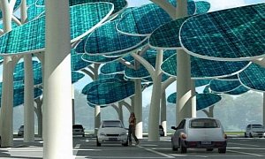 Solar Forest Could Be The Look of Our Future Parking Lots