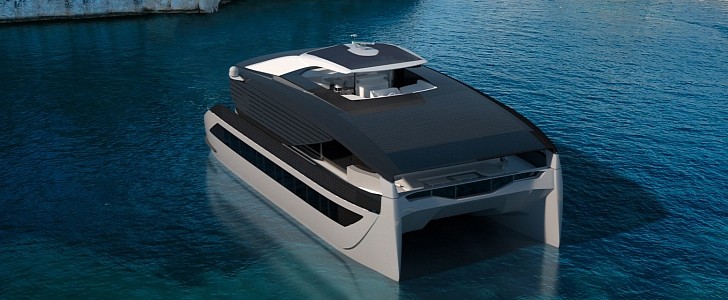 Solar Impact Catamaran With SWATH Technology Is Smooth, Silent, Gorgeous