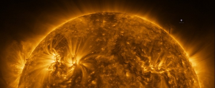 The sun in detail