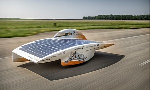 Solar-Powered Asymmetric Three-Wheeler Gets Ready to Race Across the Moroccan Sahara