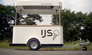 Solar-Powered Ice Cream Cart Makes Practical Sense