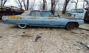 Solid 1971 Cadillac Fleetwood 60 Special Brougham Rots in Texas; Is It Worth a Rescue?