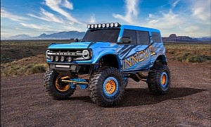 Solid Axle Ford Bronco on Mickey Thompson 54s Looks Digitally Ready for Anything