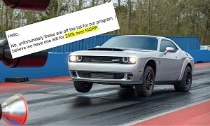 Some Dodge Dealers Are Now Asking $350,000 for a 2023 Challenger Demon 170