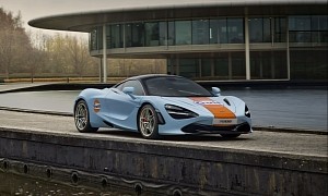 Some McLaren Customers Will Be Offered a Hand-Painted Gulf Livery for Their Cars