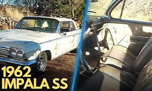 Someone Bought This 1962 Chevy Impala SS, Drove It for 484 Miles, Parked It for 33 Years