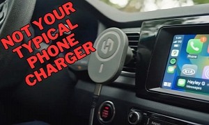 Someone Created a Phone Charger That Converts Wired Android Auto and CarPlay Into Wireless