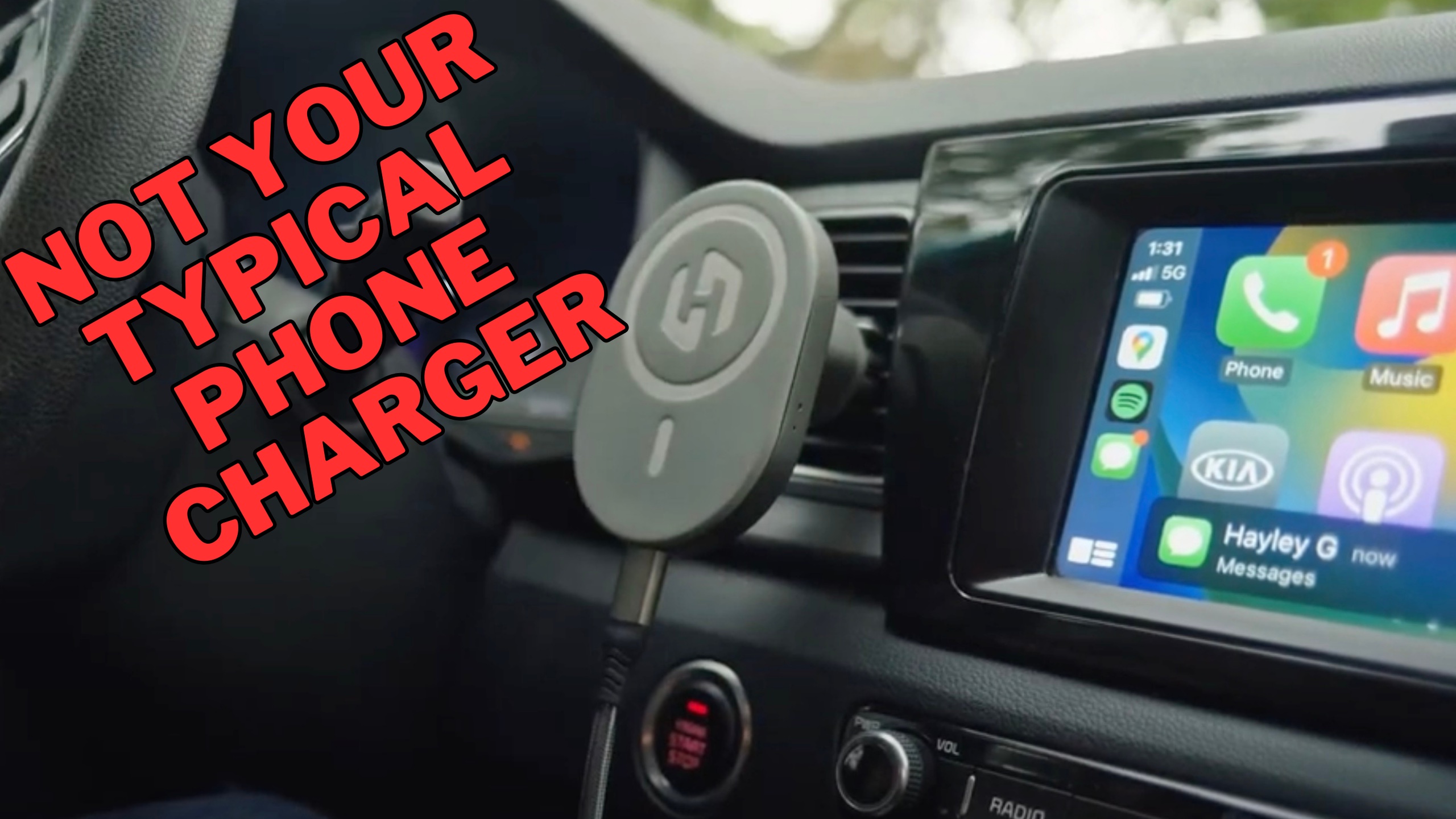 Wireless adapter for CarPlay and Android Auto