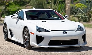 Someone Drove This Lexus LFA Home From the Dealership in 2012 and Totally Forgot About It