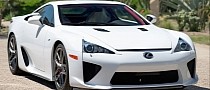 Someone Drove This Lexus LFA Home From the Dealership in 2012 and Totally Forgot About It