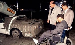 Someone Found Vince McMahon’s Cement-Flooded C4 Corvette After All These Years