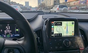 Someone Has Enabled CarPlay on a Gen 1 Chevrolet Volt with Stock Touch Screen