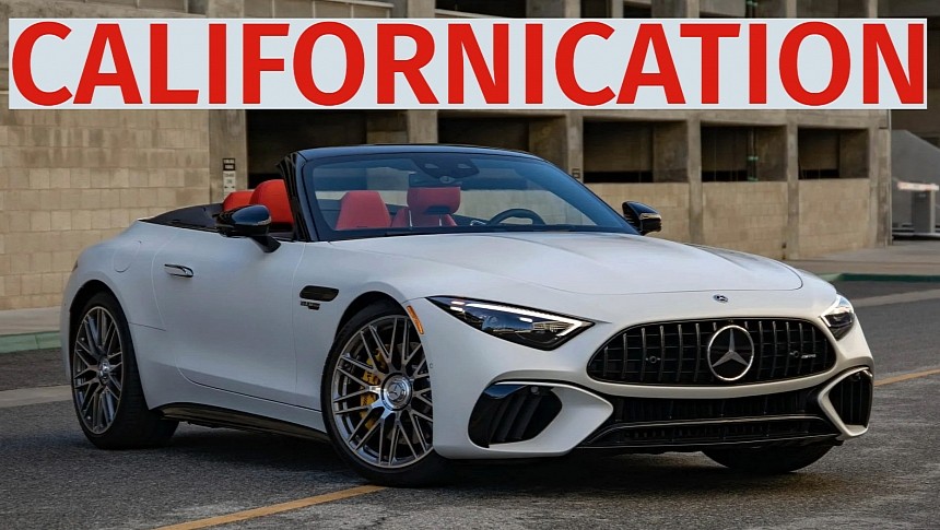 2022 Mercedes-AMG SL 63 getting auctioned off