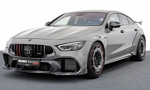 Someone Paid Nearly $600,000 for This Brabus-Tuned Mercedes-AMG GT 63 S