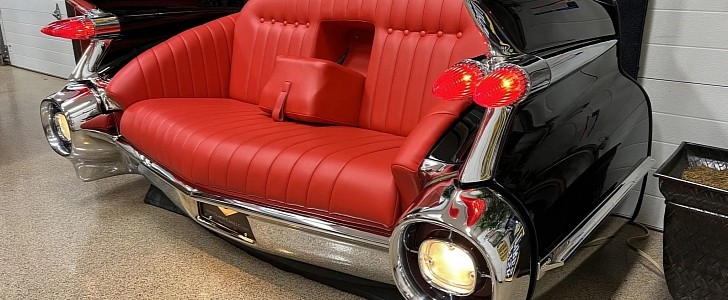 1959 Cadillac Series 62-Style Couch