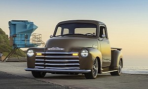 Someone Spilled Cafe Au Lait All Over This 1950 Chevrolet 3100, And It Looks Amazing