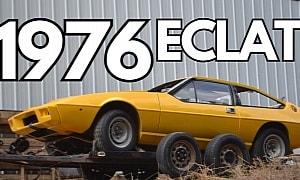 Someone Started Restoring a 1976 Lotus Eclat, $6K Later They Closed the Shop