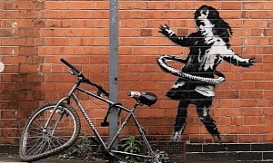 Someone Stole Banksy’s Broken-Down Raleigh Bicycle