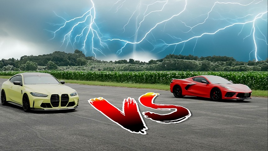 Chevrolet Corvette C8 vs. BMW M4 Competition