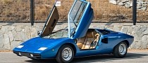 Something Blue for Xmas: A Very Rare 1975 Lamborghini Countach LP400 Periscopica