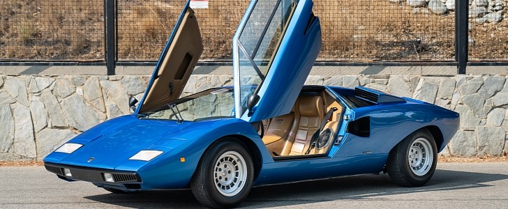 1975 Lamborghini Countach LP400 Periscopica is a rare find, is selling for $850,000 