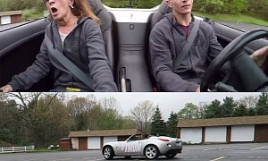 Son Shows Mom What Her Pontiac Solstice Is Best Used For