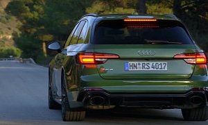 Sonoma Green 2018 Audi RS4 Avant Looks as Good as the RS5