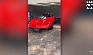 Sons, Here's the Proper Way to Surprise Your Father With Dream Corvette Present